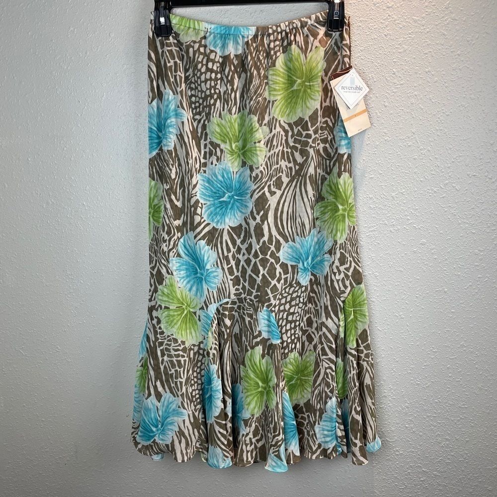 NWT Multiples Reversible Skirt Size S